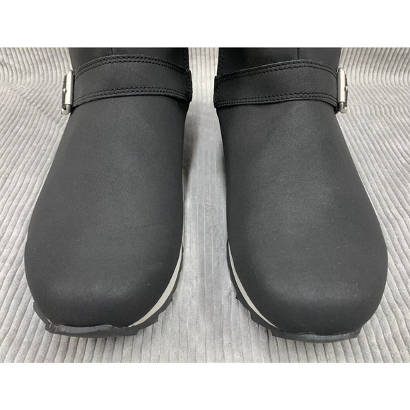 Merrell Alpine Buckle Waterproof Boots Womens Size 11 Black J002348 Light Weight - Picture 6 of 14